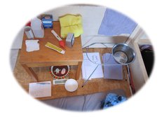 Material vid valpning